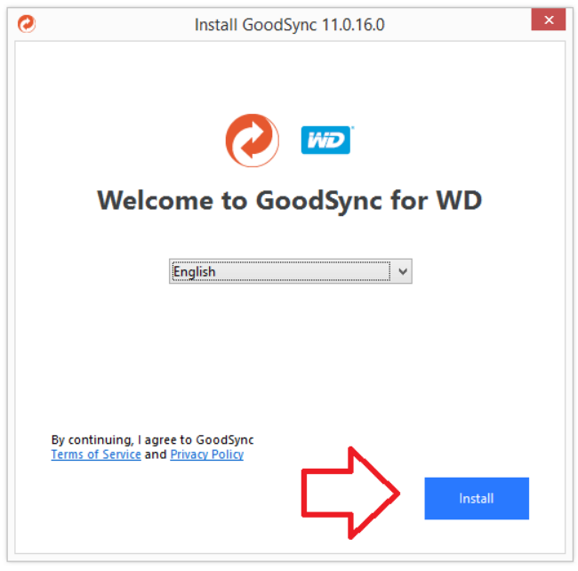instal GoodSync Enterprise 12.2.8.8