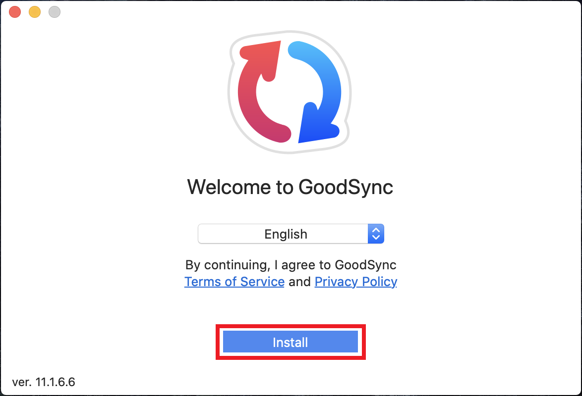 goodsync for mac support