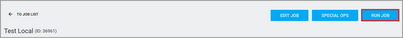 Run Jobs button in GoodSync Control Center